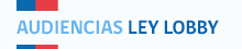 Solicitud de audiencia por Ley Lobby