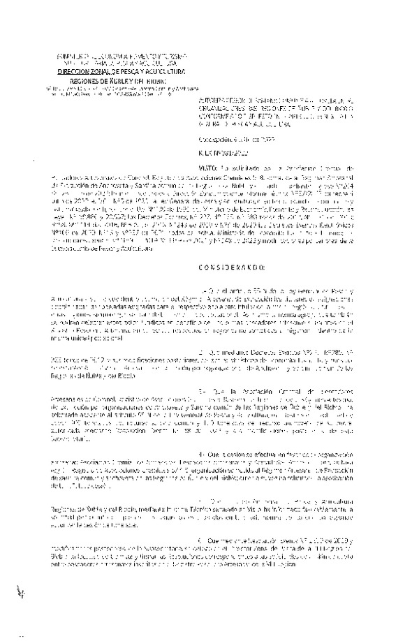 Res. Ex. N° 081-2022 (DZP Ñuble y del Biobío) Autoriza cesión Sardina común y Anchoveta. (Publicado en Página Web 04-07-2022)