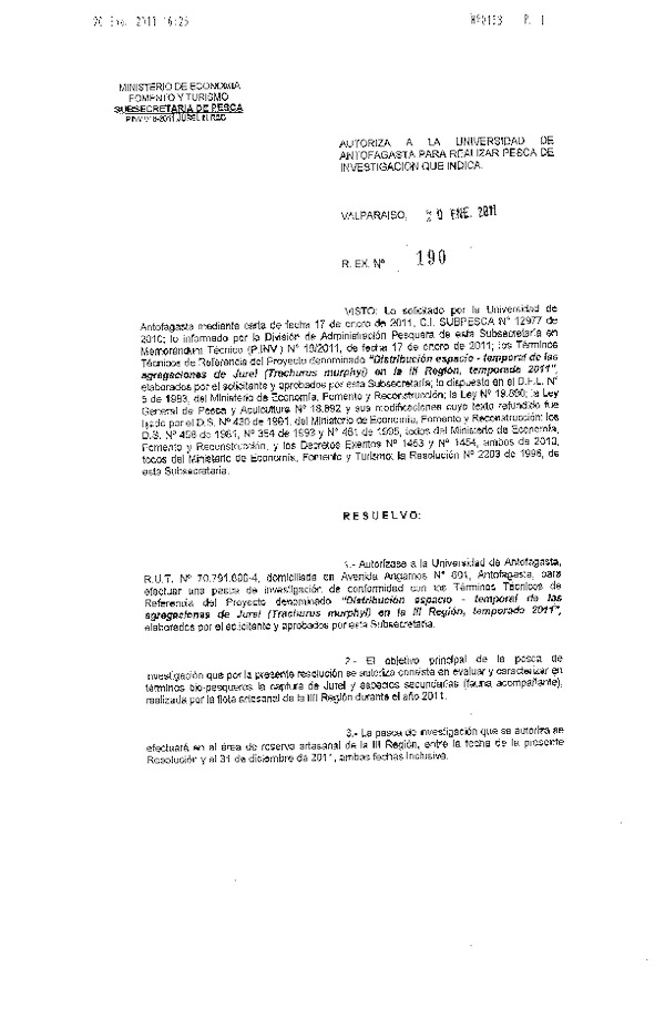 r ex pinv 190-2011 u de antofagasta jurel iii.pdf