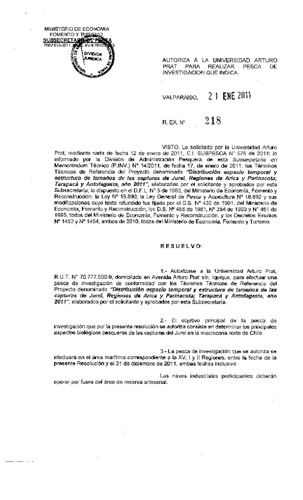 r ex pinv 218-2011 u arturo prat jurel xv-ii.pdf