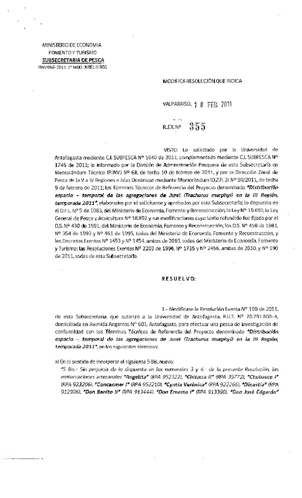 r. ex. 355-2011 modifica pinv jurel u de antofagasta.pdf