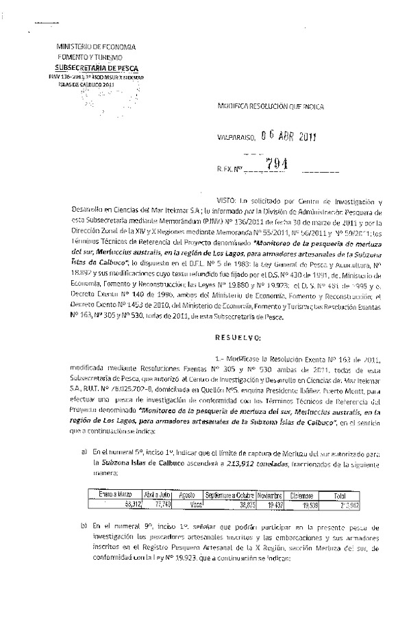 r ex 794-2011 modifica rs 163-2011 itekmar merluza del sur x.pdf