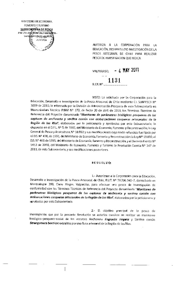 r ex 1131-2011 cedipac anchoveta sardina comun xiv.pdf