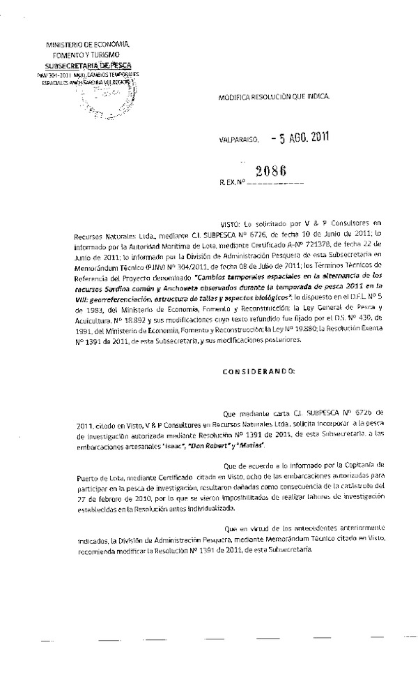 r ex 2086-2011 modifica rs 1391-2011 sardina y anchoveta v y p consultores.pdf