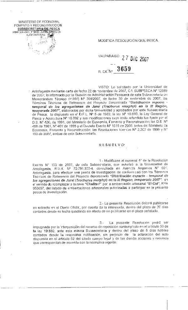r ex pinv 3659-07 mod r 153-07 u de antofagasta jurel iii.pdf