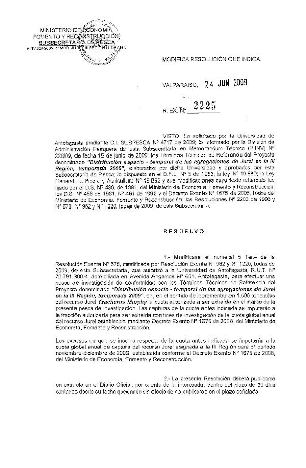 r ex pinv 2225-09 mod r 578-09 u de antofagasta jurel iii.pdf