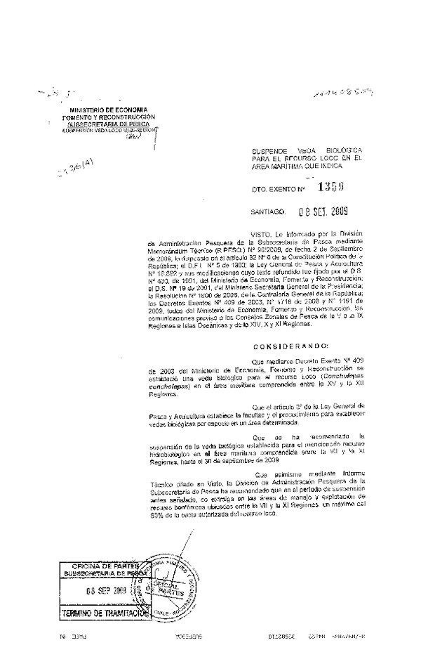 dto 1359-09 suspende veda recurso loco vii-xi.pdf