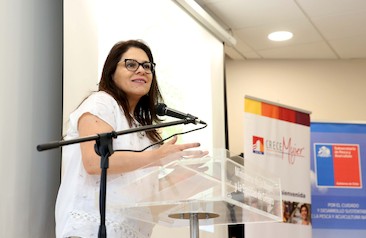Subsecretaria de la Mujer y la Equidad de Género, Bernarda Pérez.