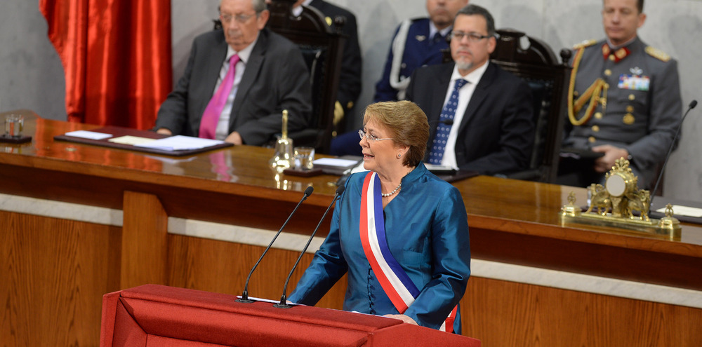 Presidenta Bachelet destaca avances en el sector pesquero en su mensaje del 21 de Mayo