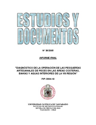 Informe Final : DIAGNÓSTICO DE LA OPERACIÓN DE LAS PESQUERÍAS ARTESANALES DE PECES EN LAS ÁREAS COSTERAS, BAHÍAS Y AGUAS INTERIORES DEL TERRITORIO NACIONAL.