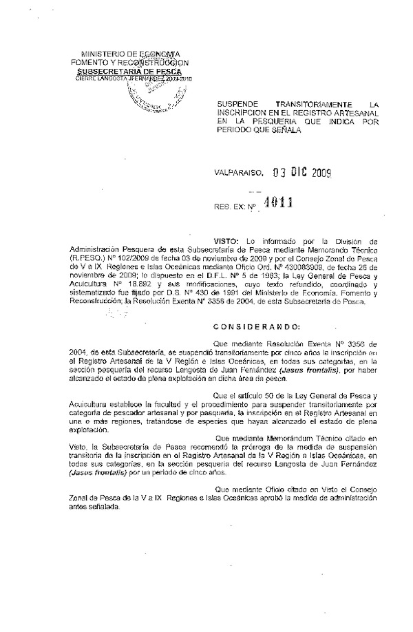 r ex 4011-09 cierre registro langosta juan fernandez v.pdf