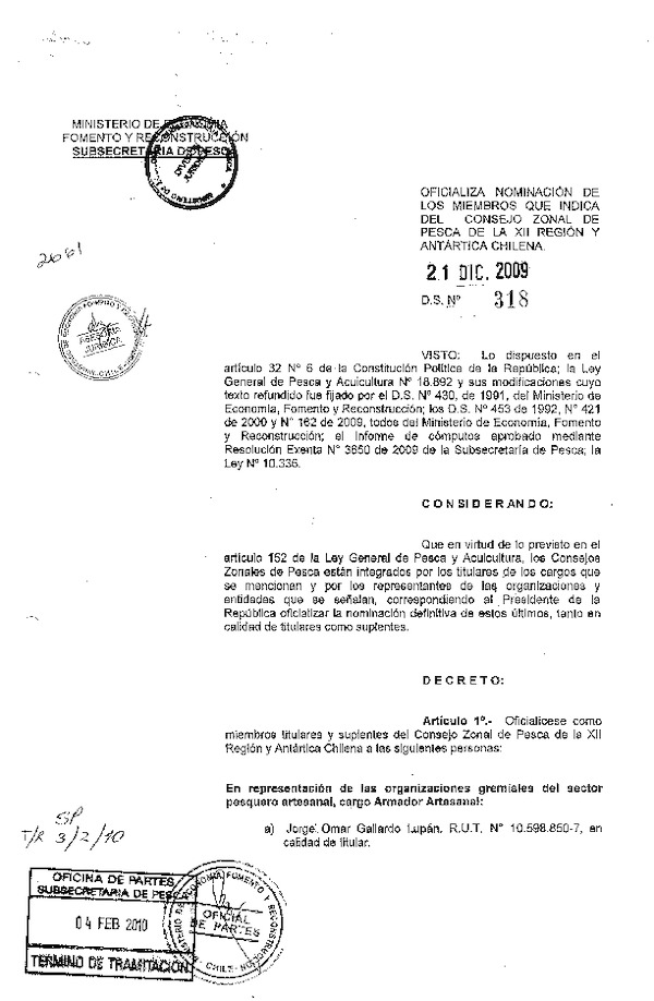 ds 318-09 oficializa miembros czp xii.pdf