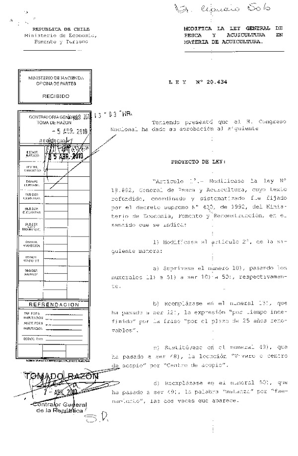 ley 20434 modifica lgpa en amteria de acuicultura.pdf