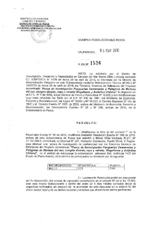 r ex pinv 1526-2010 mod rs 68-2010 mares chile demersales y pelagicas xii.pdf