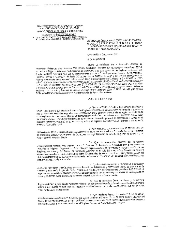 Res. Ex. N° 123-2021 (DZP Ñuble y del Biobío) Autoriza cesión Sardina Común y Anchoveta Región de Ñuble-Biobío (Publicado en Página Web 04-10-2021)