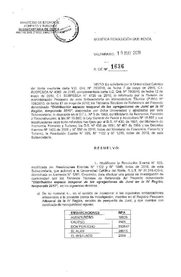 r ex pinv 1636-2010 modifica r 925-2010 ucn jurel iv.pdf