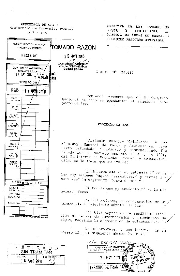 ley 20437 modifica lgpa en materia de areas de manejo.pdf