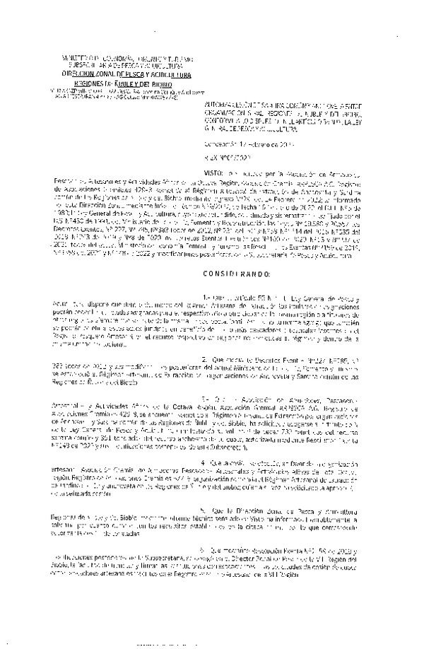 Res. Ex. N° 009-2022 (DZP Ñuble y del Biobío) Autoriza cesión Sardina común y Anchoveta.