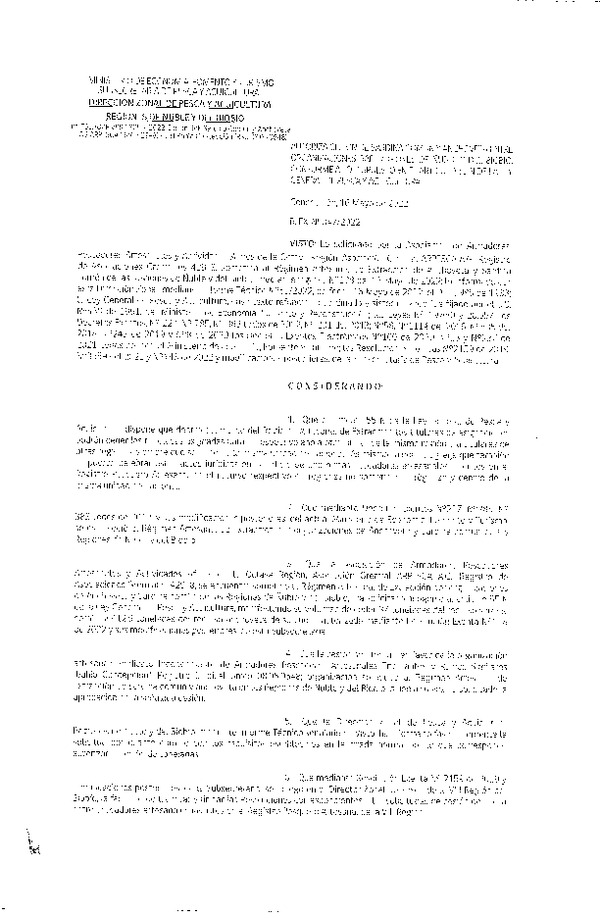 Res. Ex. N° 047-2022 (DZP Ñuble y del Biobío) Autoriza cesión Sardina común y Anchoveta. (Publicado en Página Web 17-05-2022)