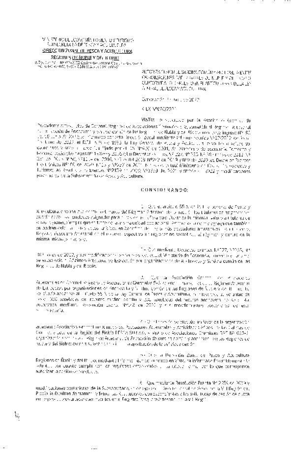 Res. Ex. N° 076-2022 (DZP Ñuble y del Biobío) Autoriza cesión Sardina común y Anchoveta. (Publicado en Página Web 24-06-2022)