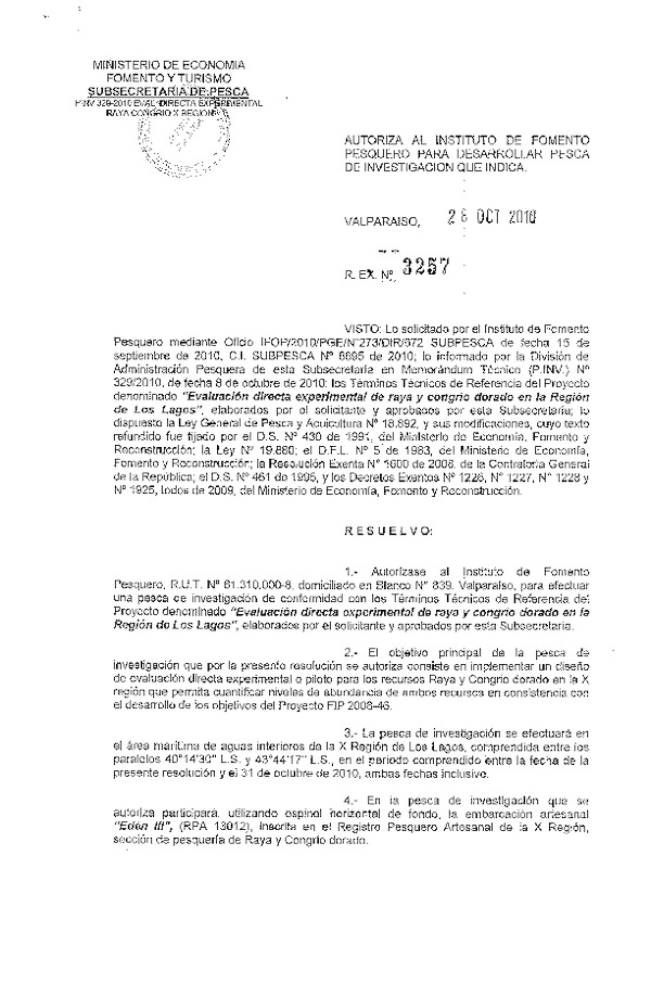 r ex pinv 3257-2010 ifop raya y congrio x.pdf