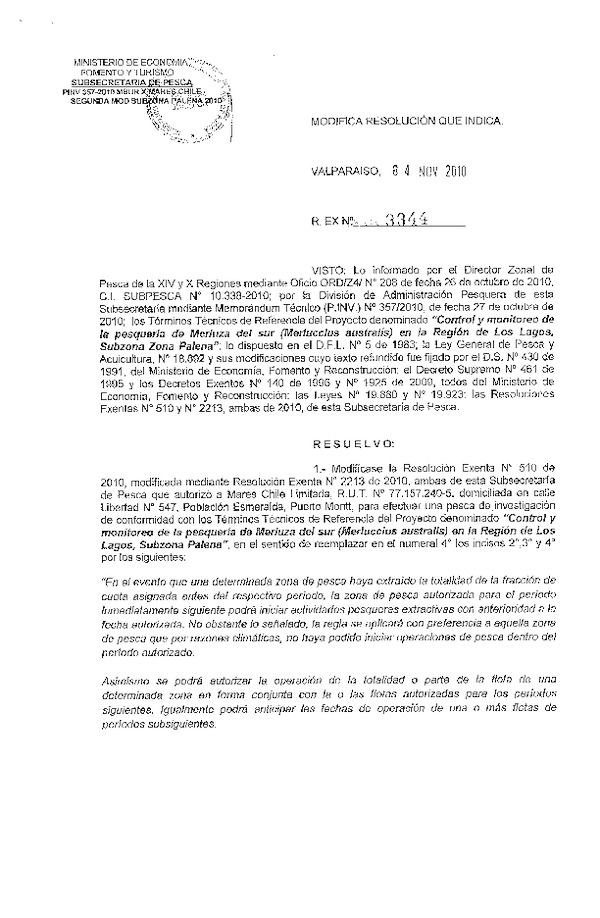 r ex pinv 3344-2010 modifica r 510-2010 mares chile merluza del sur x subzona palena.pdf