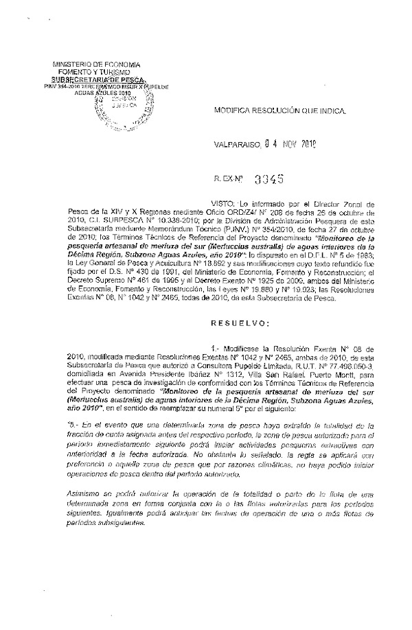 r ex pinv 3345-2010 modifica r 8-2010 pupelde merluza del sur x subzona aguas azules.pdf