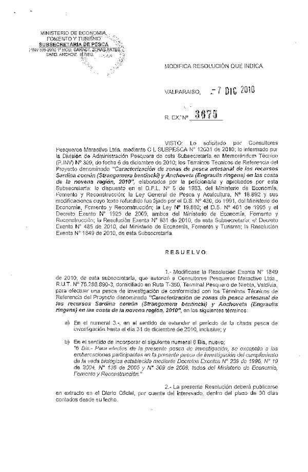 r ex pinv 3675-2010 modifica r 1849-2010 maractivo anchoveta y sardina ix.pdf