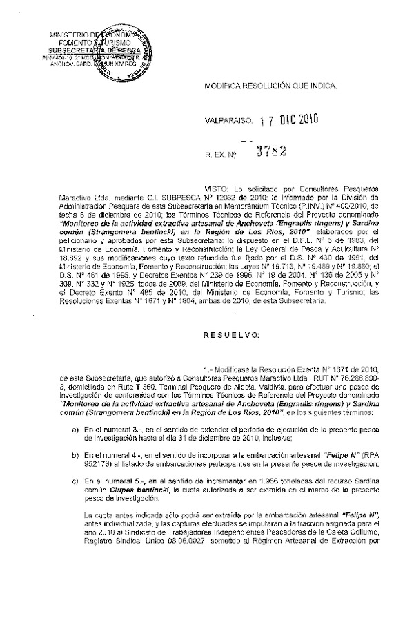 r ex pinv 3782-10 modifica r 1671-2010 maractivo anchoveta sardina xiv.pdf