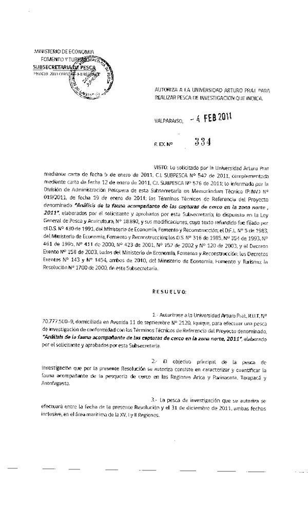 r ex 334-2011 u arturo prat fauna acompañante xv-i-ii.pdf