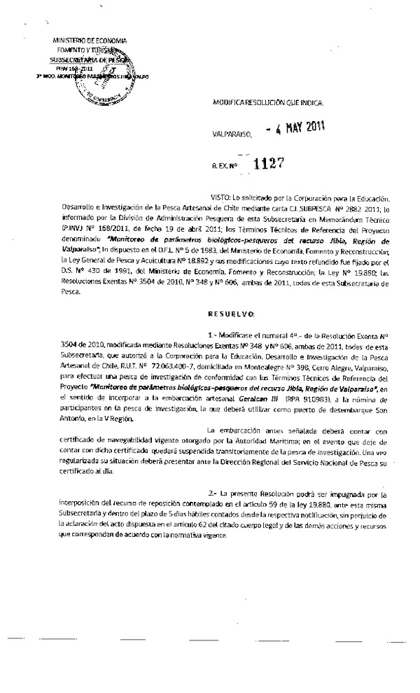 r ex 1127-2011 modifica r 3504-2010 cedipac jibia v.pdf