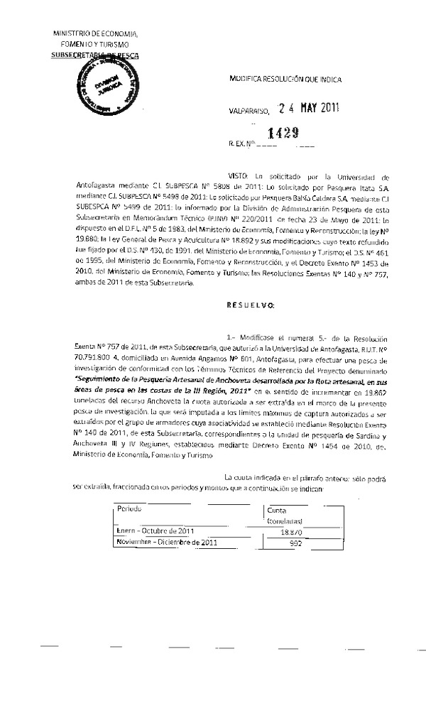 r ex 1429-11 modifica r 757-2011 u de antofagasta anchoveta iii.pdf