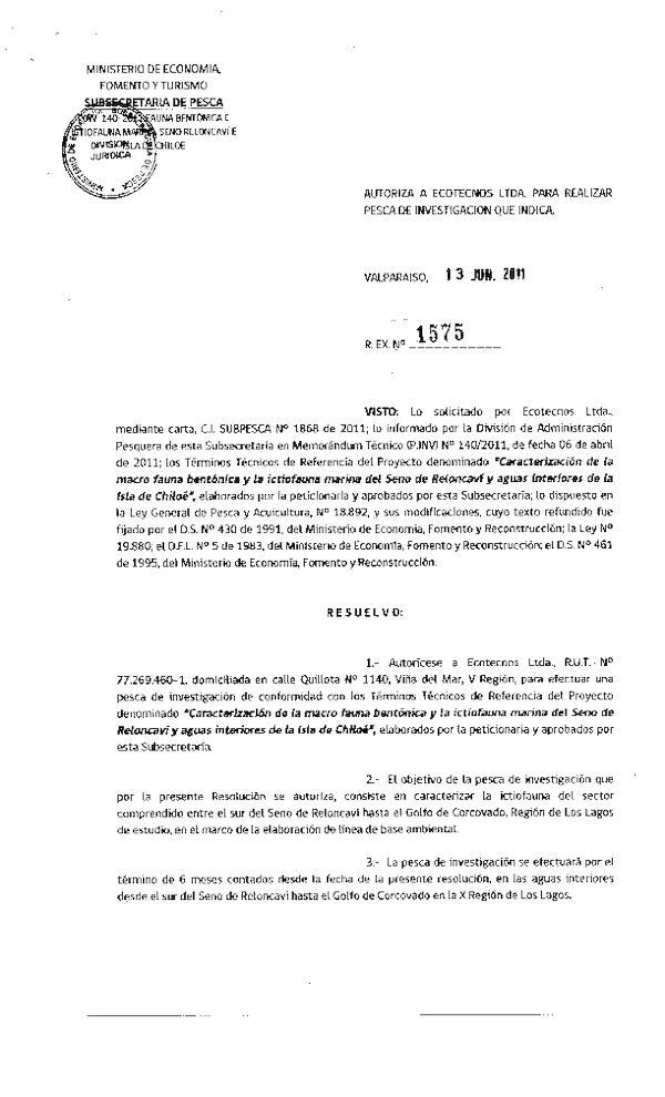 r ex 1575-11 ecotecno fauna bentonica e ictiofauna x.pdf