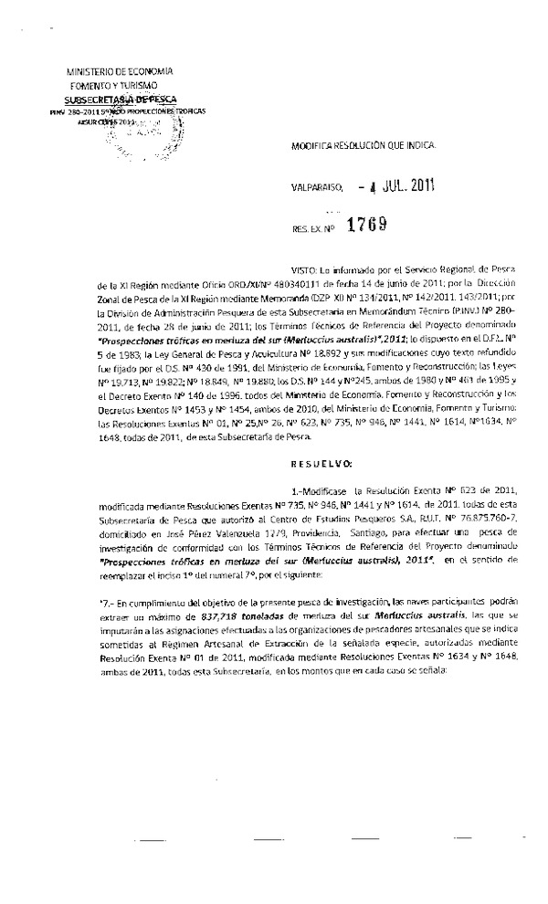 r ex 1769-11 modifica r 623-2011 cepes merluza del sur.pdf