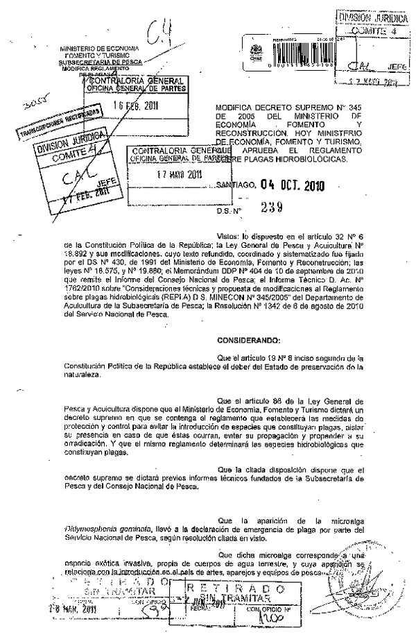 ds 239-2010 modifica ds 345-05 plagas.pdf