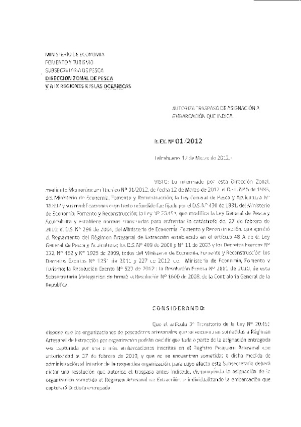 r ex n° 01-2012 autoriza traspaso a embarcacion.pdf