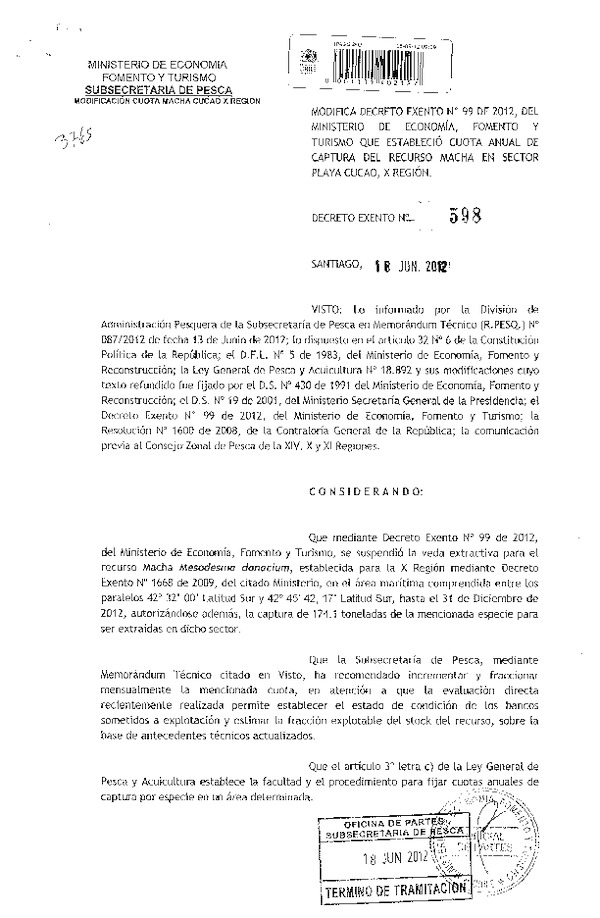 d ex 598-2012 modifica d 99-2012 cuota macha cucao x.pdf