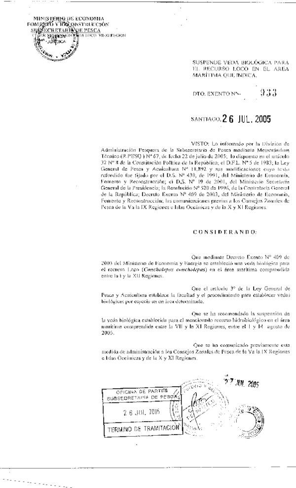 d ex 933-05 suspende veda loco.pdf