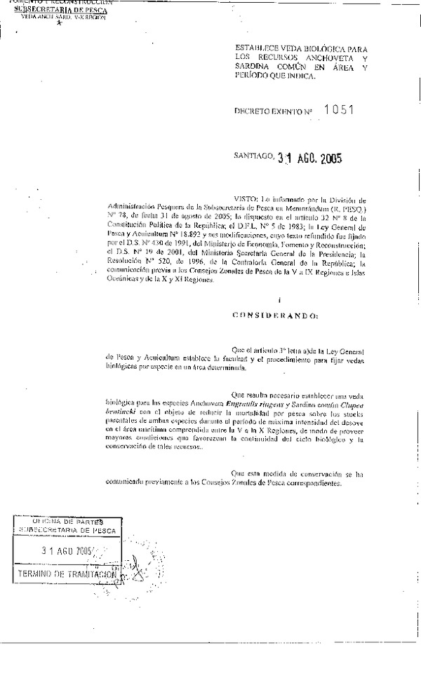 d ex 1051-05 establece veda sard comun y anchoveta v-x.pdf