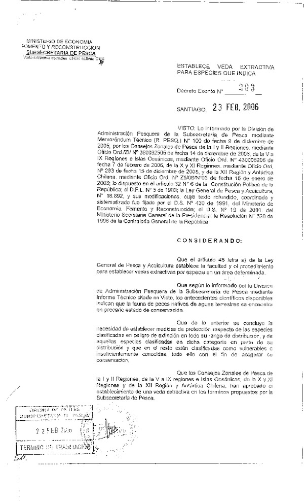 d ex 303-06 establece veda extractiva especie icticas.pdf