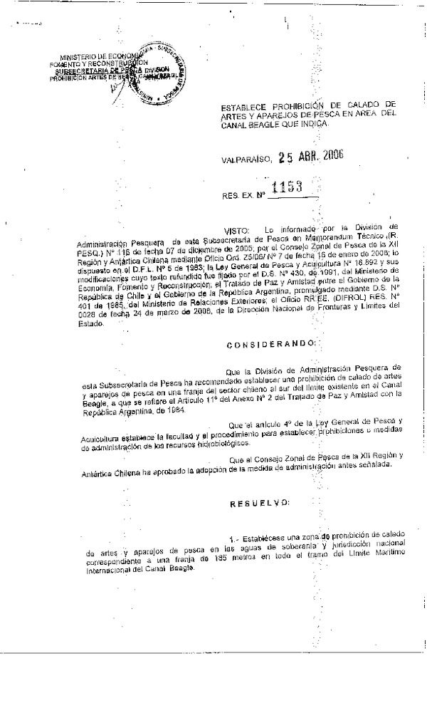 r ex 1153-06 prohibicion artes de pesca canal beagle.pdf