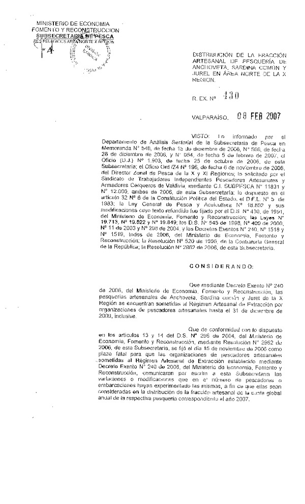 r ex 430-07 fraccion artesanal pesqueria anchoveta, sardina comun y jruel x.pdf