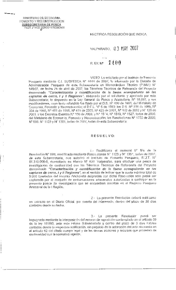 r ex pinv 1400-07 rectifica r 698-07 fauna acompanante cerco i-ii.pdf