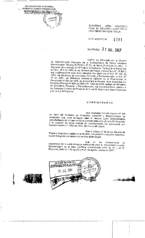d ex 1201-07 suspende veda biologica loco vii-xi.pdf