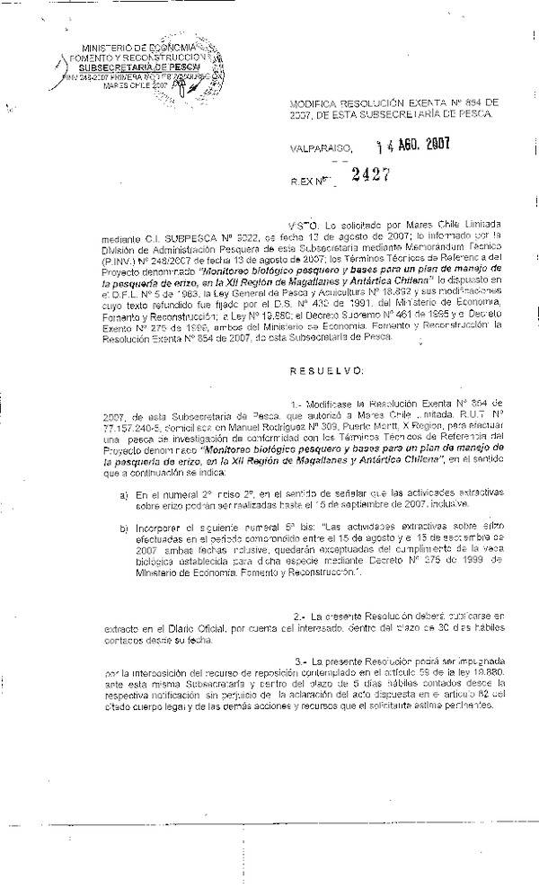 r ex pinv 2427-07 mares chile erizo xii.pdf