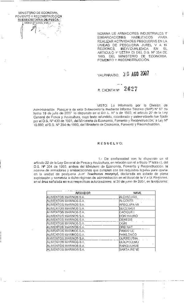 r ex 2627-07 nomina de armadores jurel v-ix.pdf