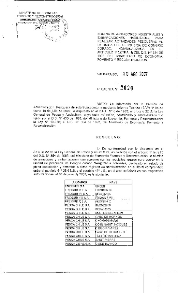 r ex 2620-07 nomina de armadores congrio 41 28,6 ls-47 ls.pdf