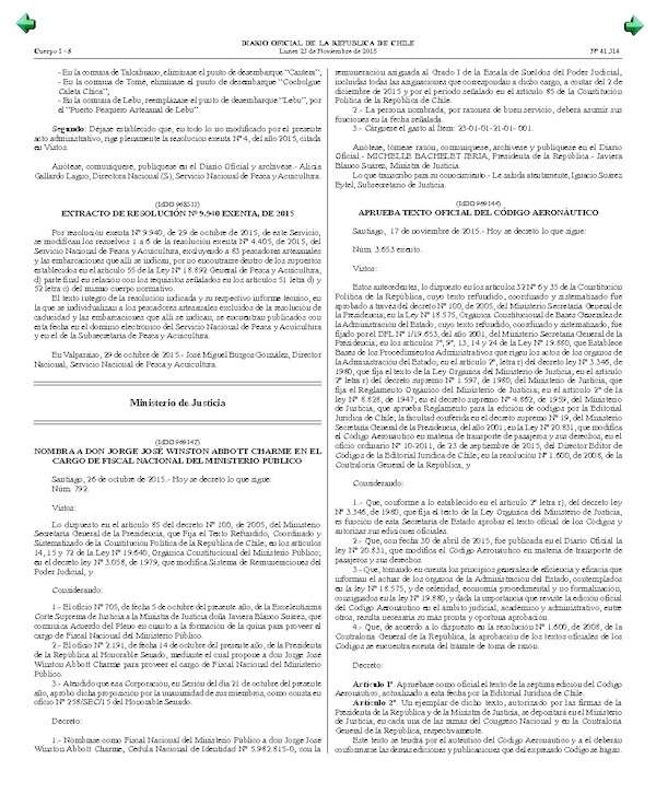 Res. Ex. N° 9940-2015 (Sernapesca) Modifica Res. Ex. N° 4405-2015, de este Servicio que declaró la caducidad de inscripciones de pescadores artesanales y sus embarcaciones en el Registro Pesquero Artesanal, excluyendo a embarcaciones que indica. (F.D.O. 23-11-2015)