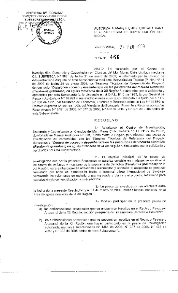 r ex pinv 466-09 mares chile centollon xii.pdf