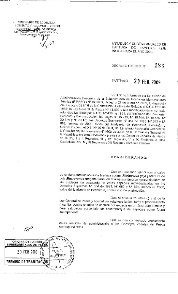 d ex 383-09 cuota merluza comun y merluza de cola.pdf